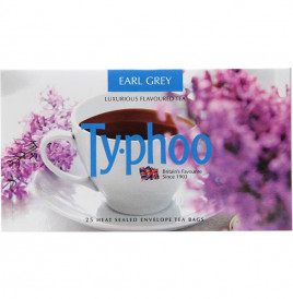 Typhoo Earl Grey - Luxurious Flavoured Tea  Box  25 pcs